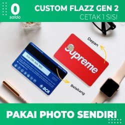 Flazz Card Custom Bebas Gambar